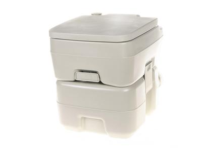 KEMIALLINEN WC 20L Polyeteenimuovia, haju- ja vesilukolla. 10 litran huuhteluvesisailio ja 20 litran septisailio.