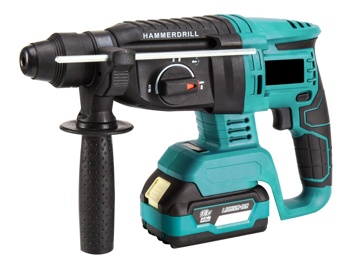 Jonkoping® Poravasara Li-ion runko Toimii Jonkoping ja Makita akuilla. Istukka: SDS+ Nopeus: 0-1400 rpm Iskuluku: 4500