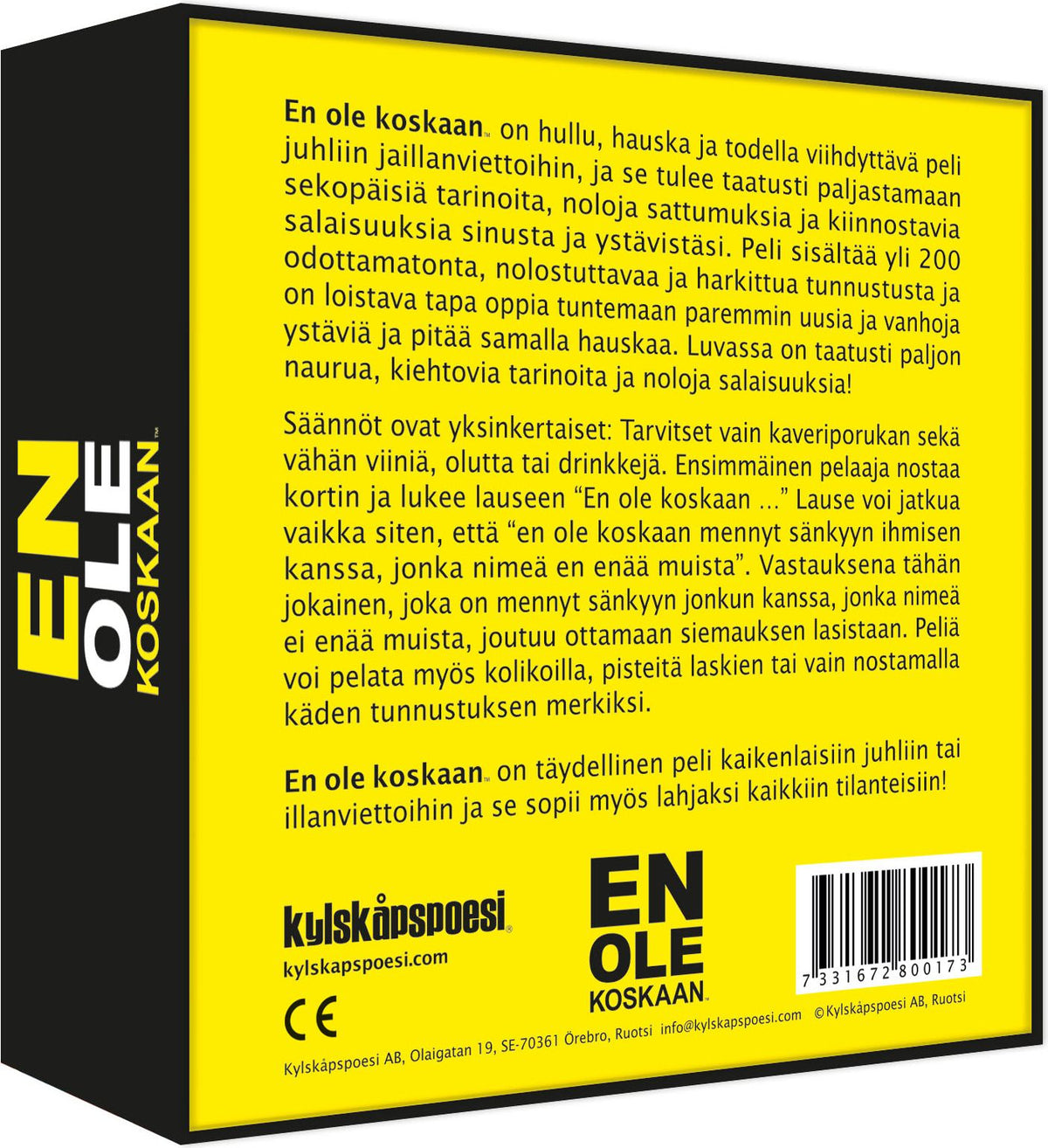 En Ole Koskaan Peli