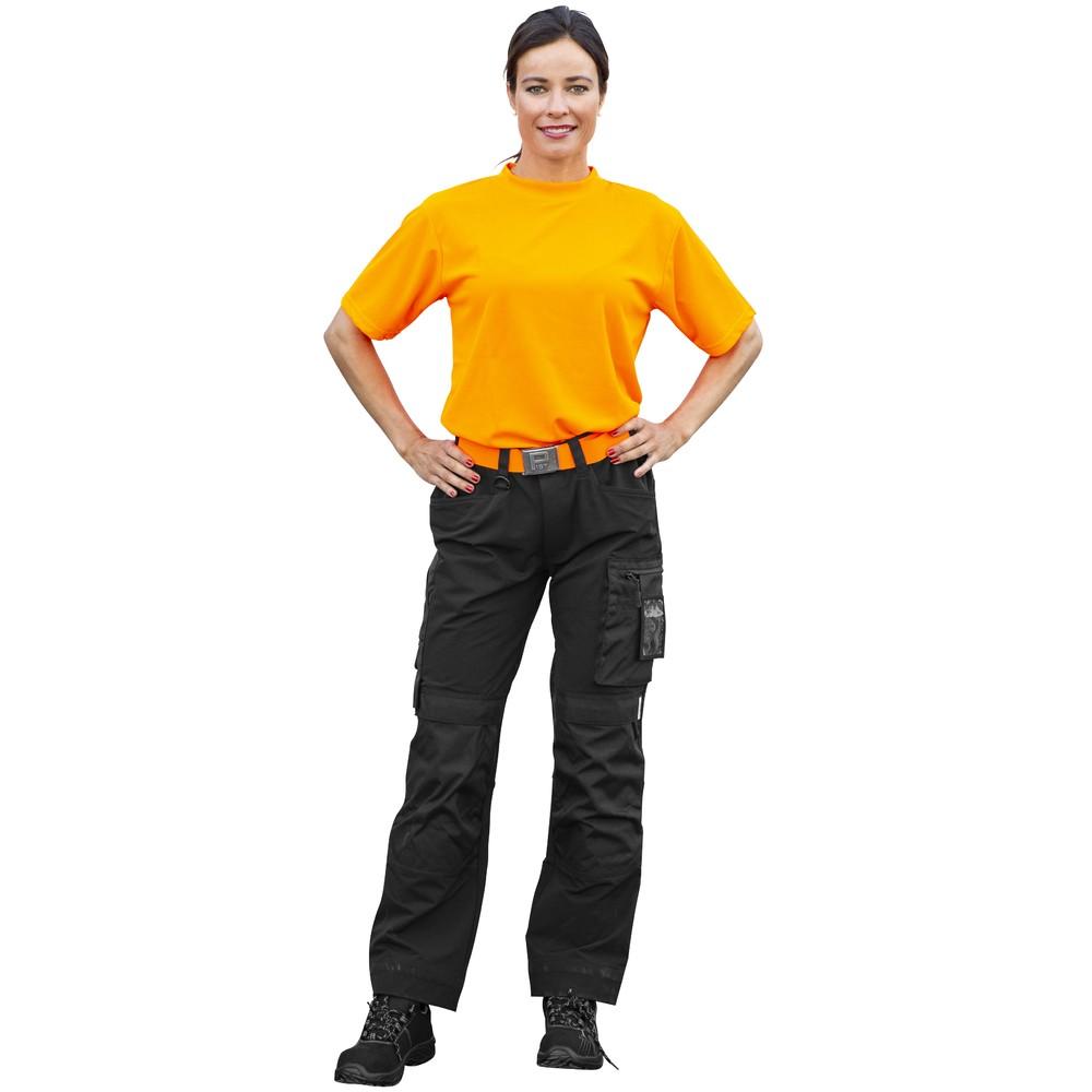 Patron HOUSUT STRETCH KROMIITTI NAISTEN MUSTA - 92% nailon, 8% elastaani, 280 g/m² - Cordura-kangas, 215 g/m² - joustava
