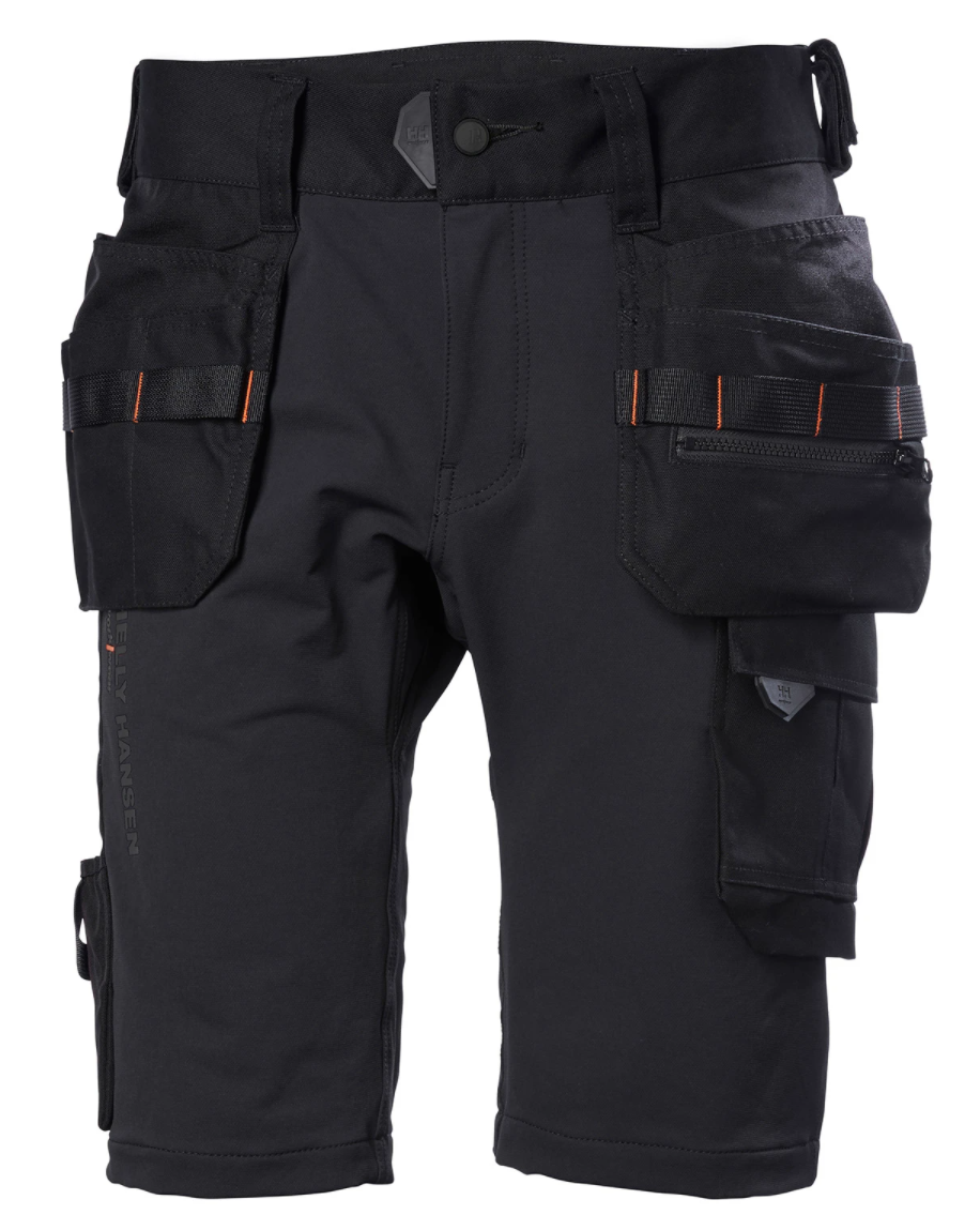 Helly Hansen Work Wear Chelsea Evolution Riipputaskushortsit NAVY Chelsea Evolution -rakentajanshortseissa on neljaan