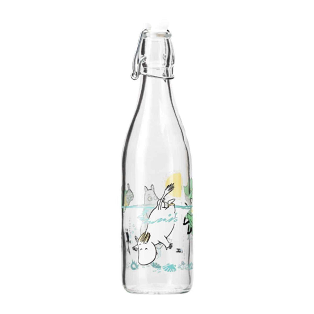 Muumi Lasipullo 0,5 l Vilskettä vedessä