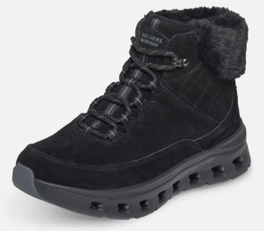 Relaxed Fit: Glide-Step Pro - Blaze Trail - Waterproof - Black Nauti kylmista paivista Skechers Waterproof Relaxed Fit®: