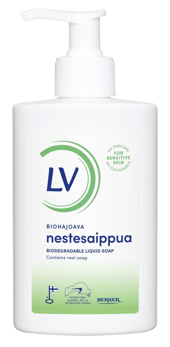 Lv biohajoava Nestesaippua 300 ml