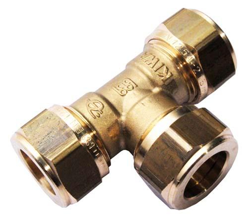 Puserrusliitin T-haara 10