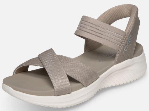 Skechers naisten Slip-ins: Ultra Flex 3.0 - Never Better - Natural Nauti aurinkoisista paivista ja mukavasta tuulenvireesta