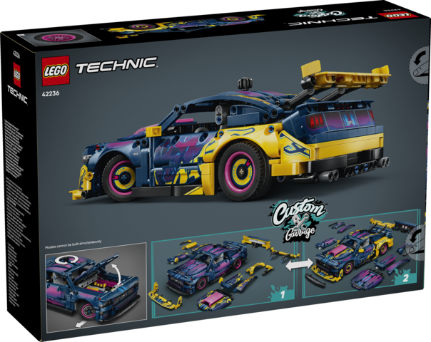 LEGO Tuunaustallin Ford Mustang GT ‑auto 42236