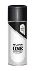 Spraymaali one - Kiiltävä musta RAL9005 400 ml