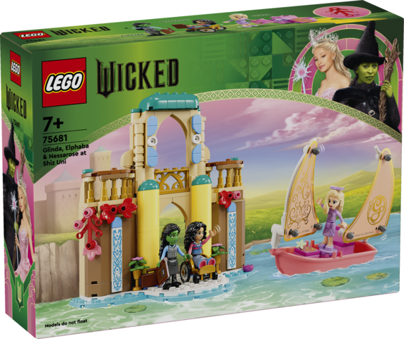 Lego Glinda, Elphaba ja Nessarose Shizin yliopistossa 75681 75681