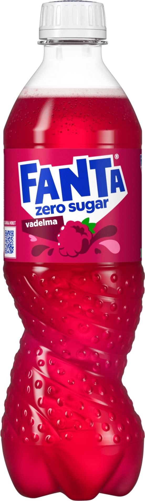 Fanta zero vadelma 0.5 l