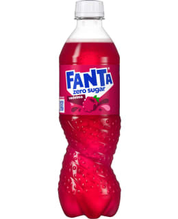 Fanta zero vadelma 0.5 l
