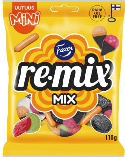 Remix Mini Mix karkkipussi 110 g
