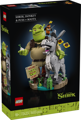 LEGO Shrek, Aasi ja Saapasjalkakissa 72423