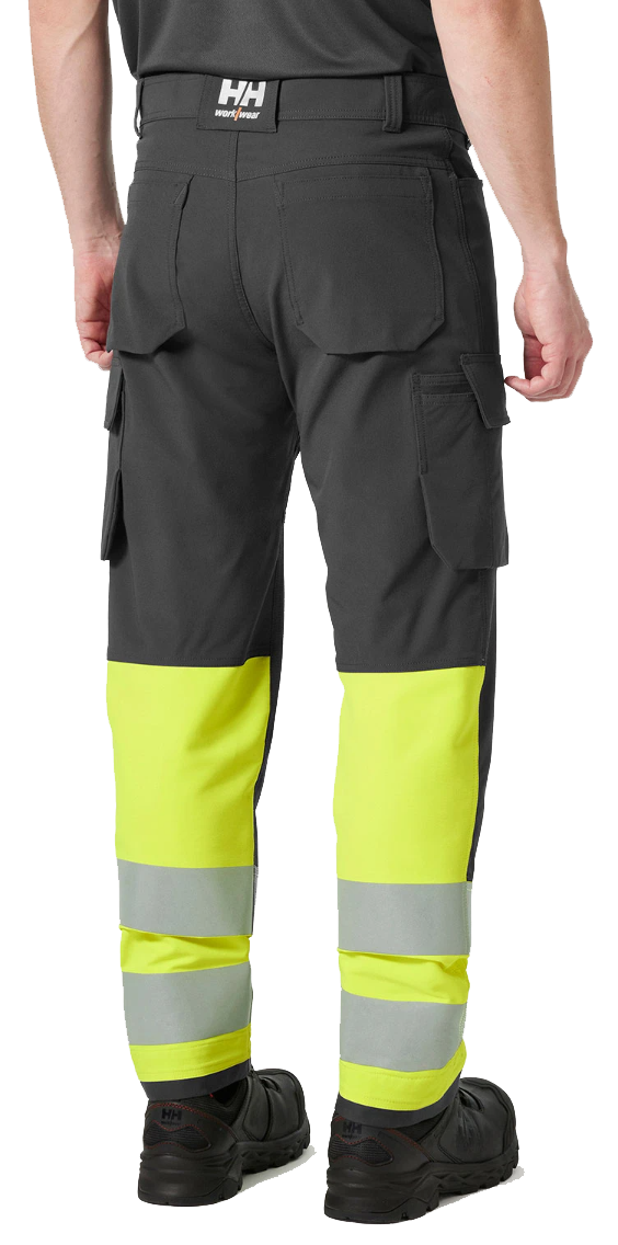 Helly Hansen Alna 4X cargo housut Keltainen/harmaa Alna 4X:n avulla tuomme kevyita ja kestavia 4-suuntaan venyvia