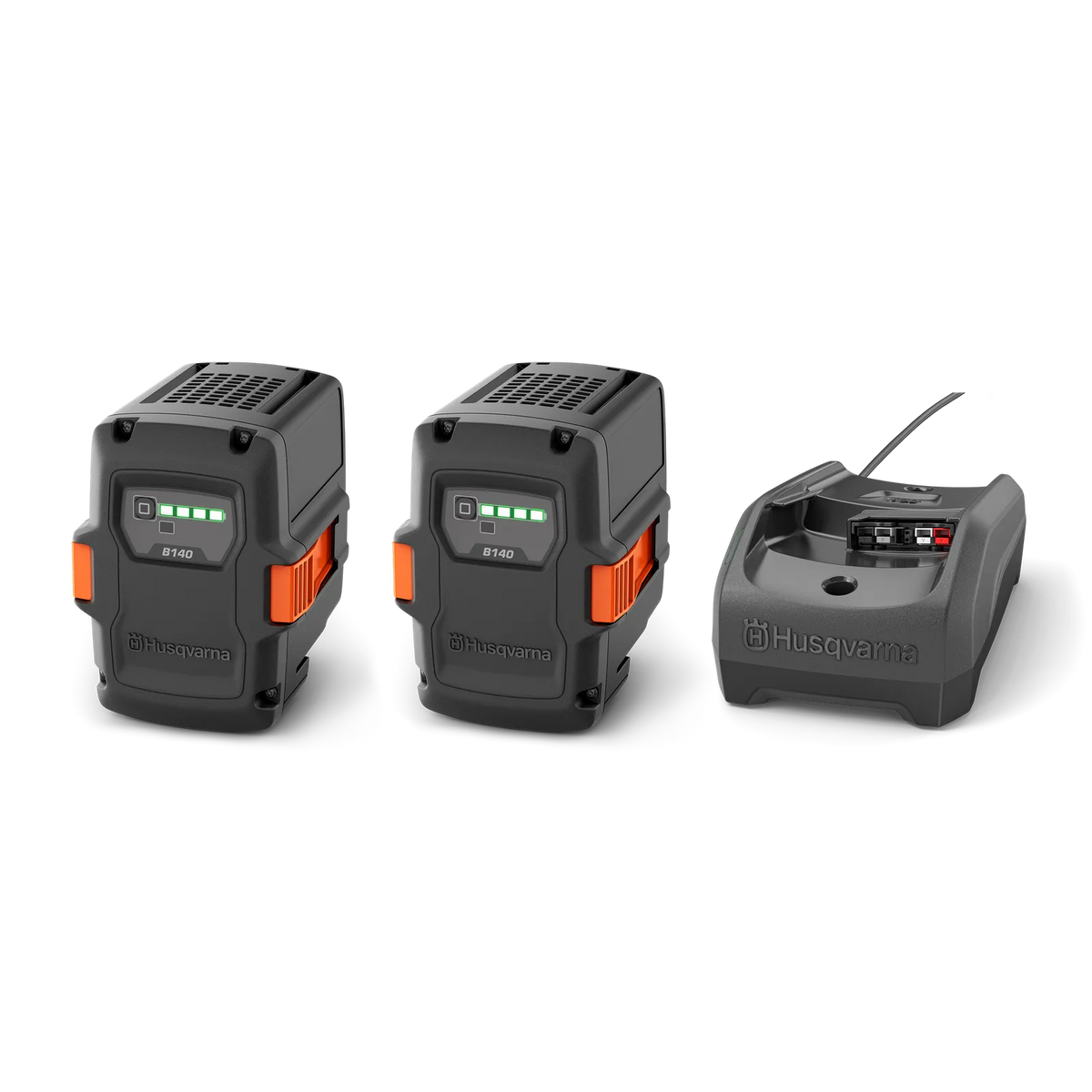 Husqvarnan aloituspaketti 2x40-B140+40-C80