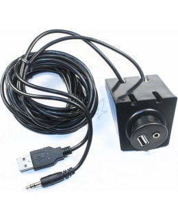 2 m USB/aux jatkojohto