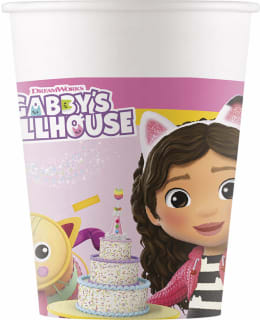 Kertakäyttömuki Gabby's dollhouse 8 kpl