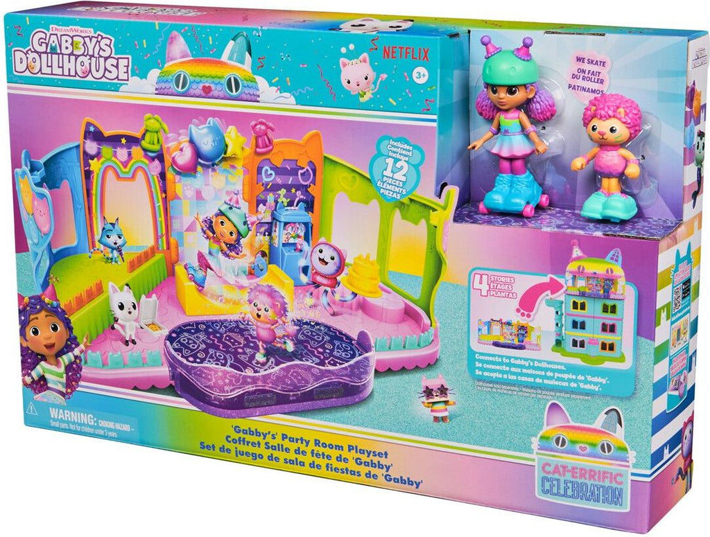 Gabby's Dollhouse Rooftop Party Playset