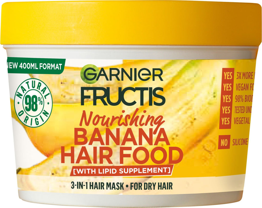 Hiusnaamio Garnier Fructis 400 ml Hair Food Banana