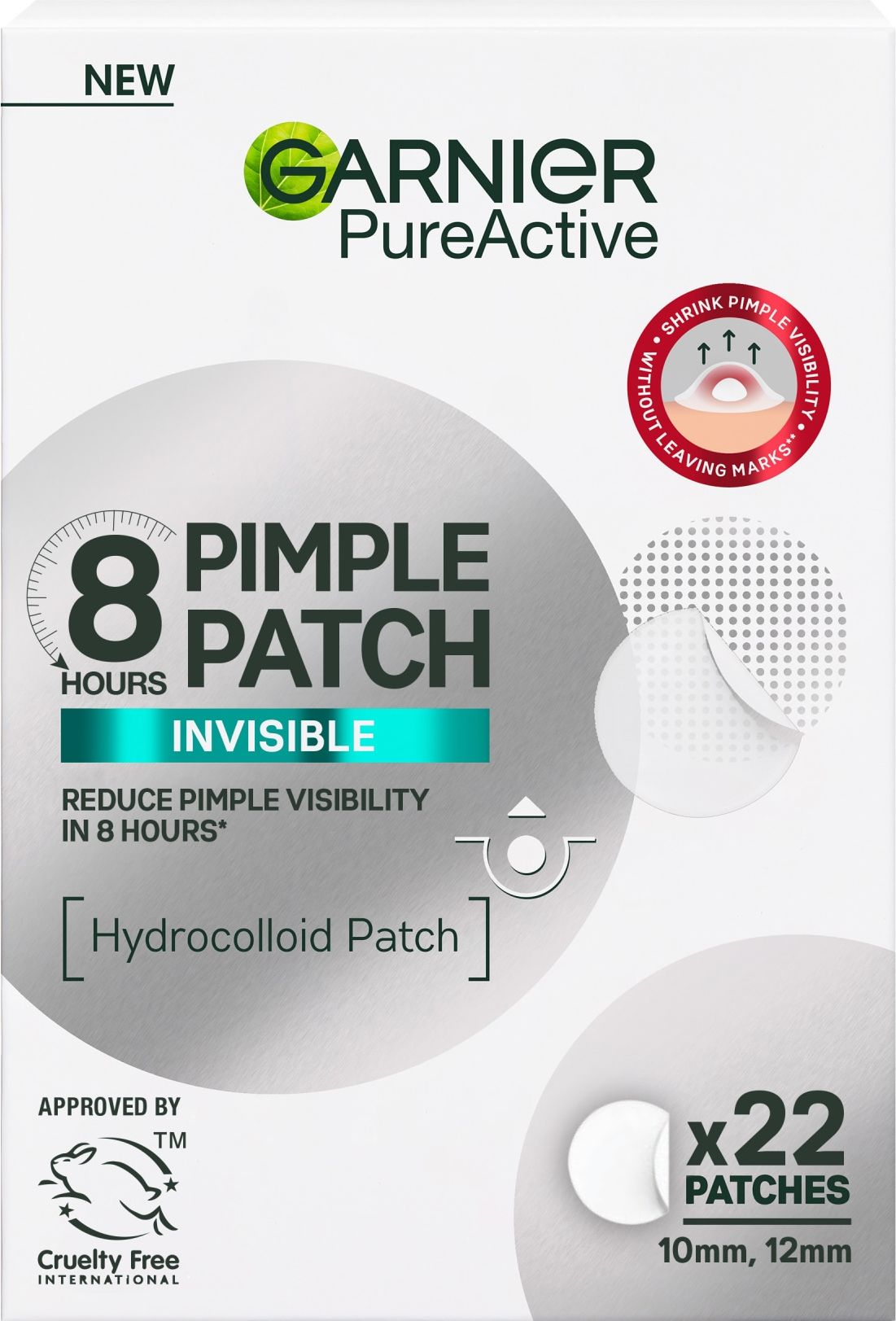 Garnier PureActive Finnilaastari 22 kpl/pkt