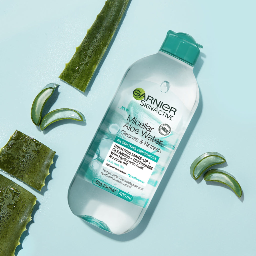 Garnier Micellar Puhdistusvesi Aloe 400 ml