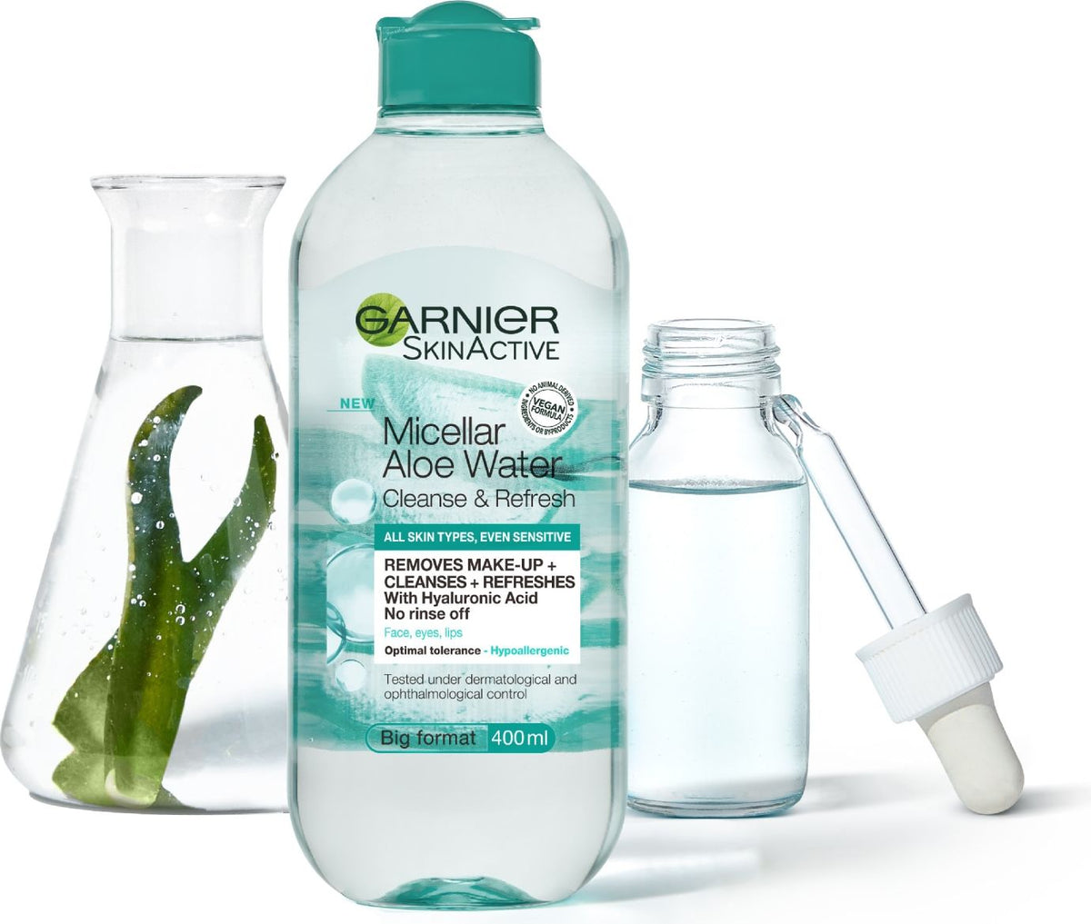 Garnier Micellar Puhdistusvesi Aloe 400 ml