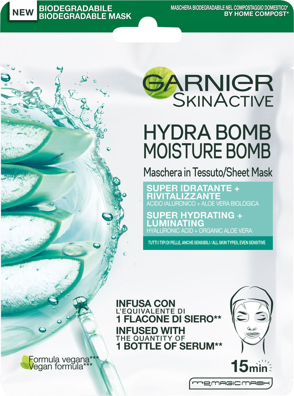 Garnier Hydra Bomb Kangasnaamio