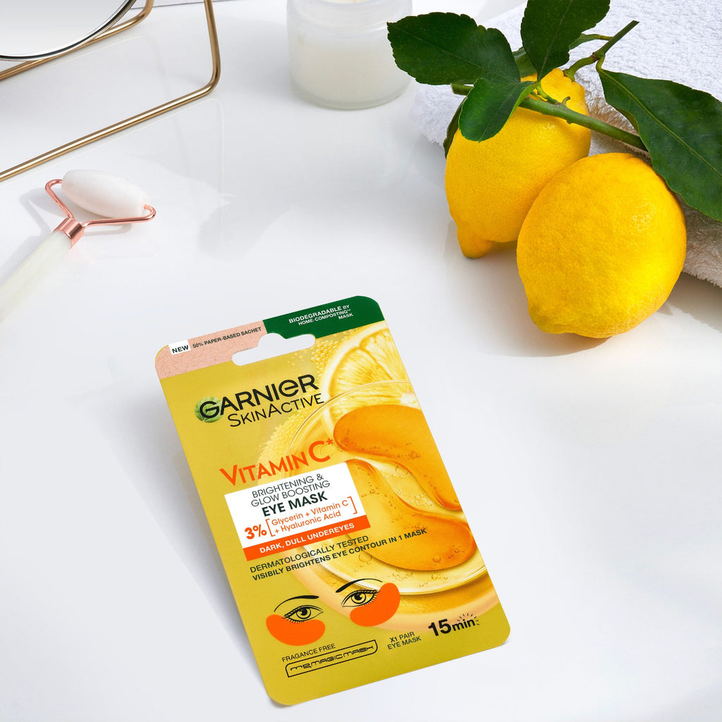 Garnier Vitamin c Brightening & Glow Boosting silmänalusnaamio