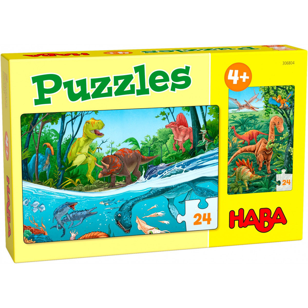Haba Dinosaurus Palapeli  2x24p