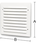 Ulkosäle us 200X200 valkoinen