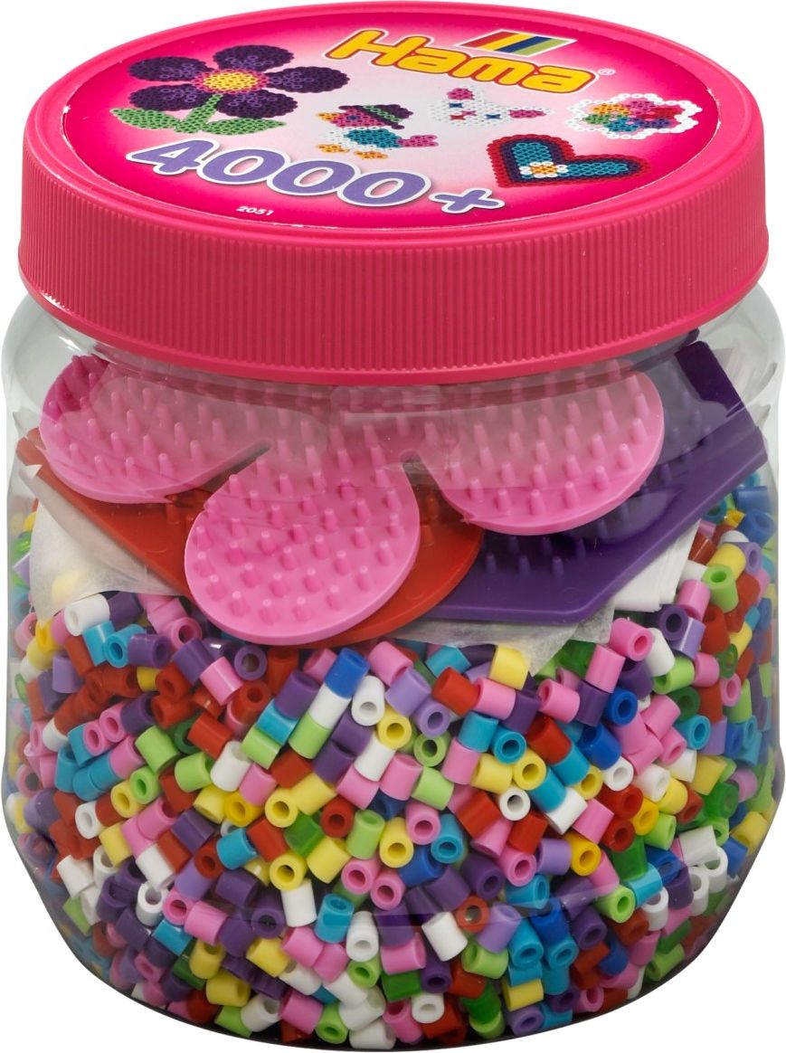 Hama 4000 Punainen Purkki Mix