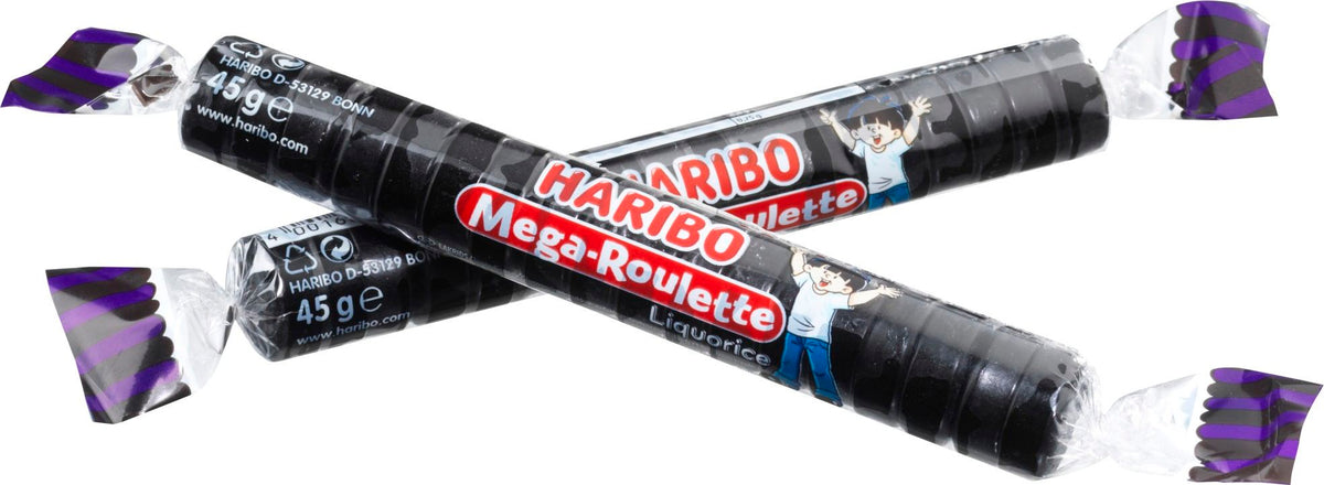 Haribo MEGA Roullette Liquorice