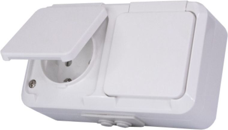Pistor 2-os pin IP44 lumi