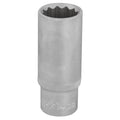 Hylsy 1/4" 12-KULMA M14 pitkä (50 mm)