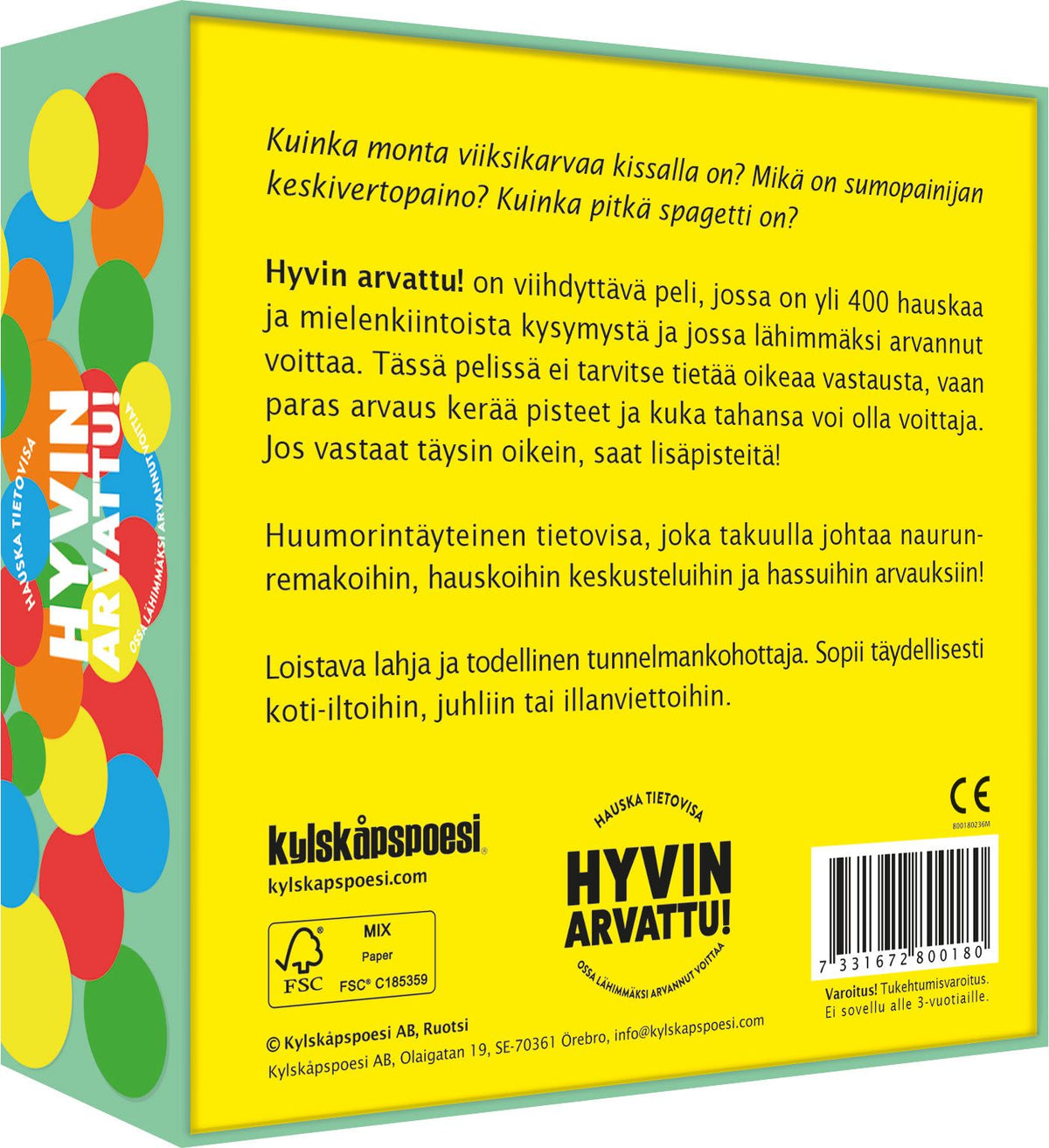 Hyvin Arvattu
