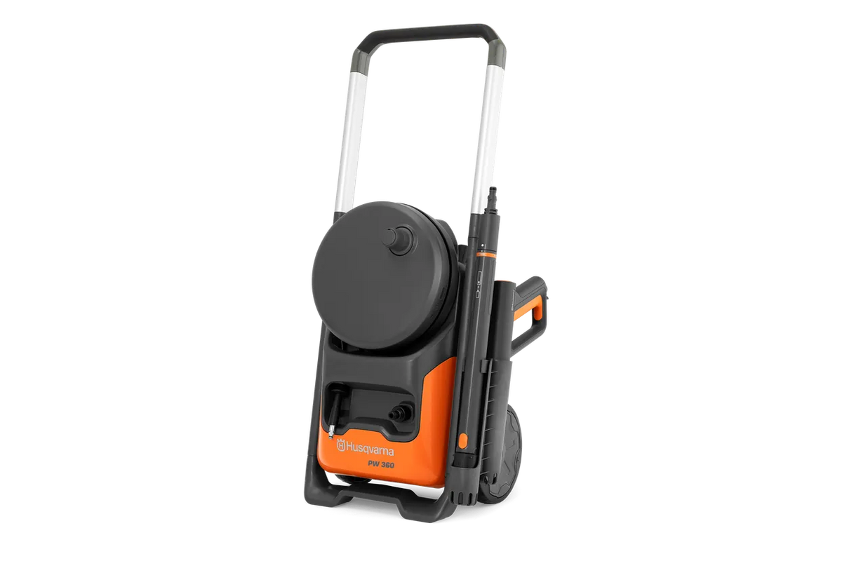 Husqvarna pw 360, maks. 160 bar, virt. 350-450 l/h, 9 m ultraflex korkeap.letku, 2,1 kw