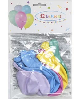 Ilmapallo lajit.Pastelli 12 kpl
