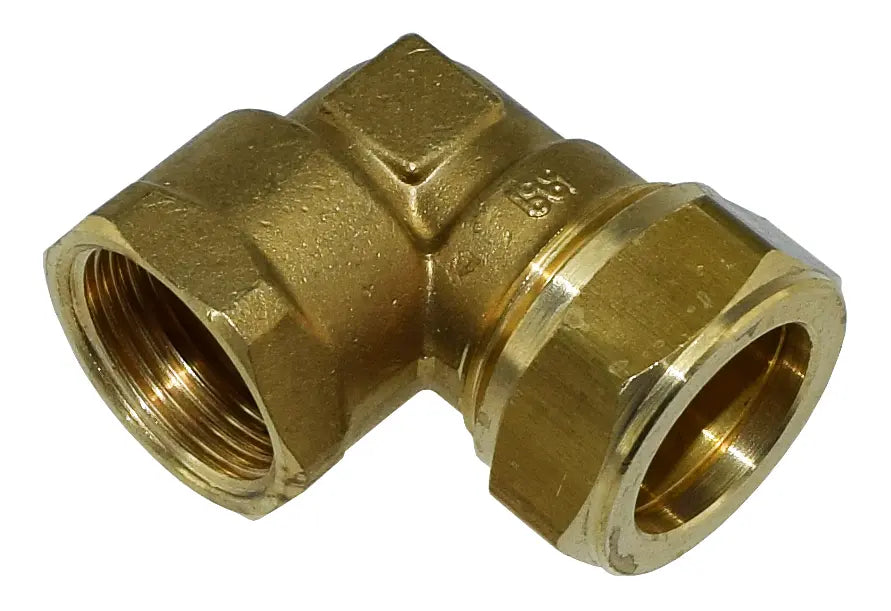 Puserrusliitin kulma sisäkierre ¾"-22