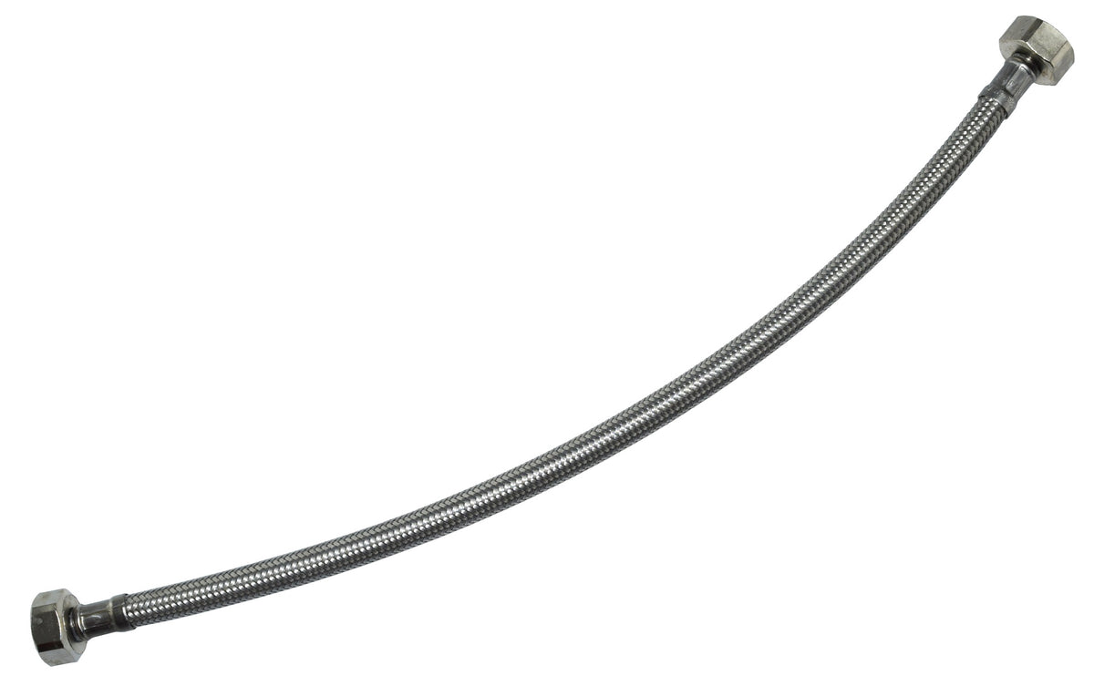 Kytkentäletku 400 mm rst ½"–½"