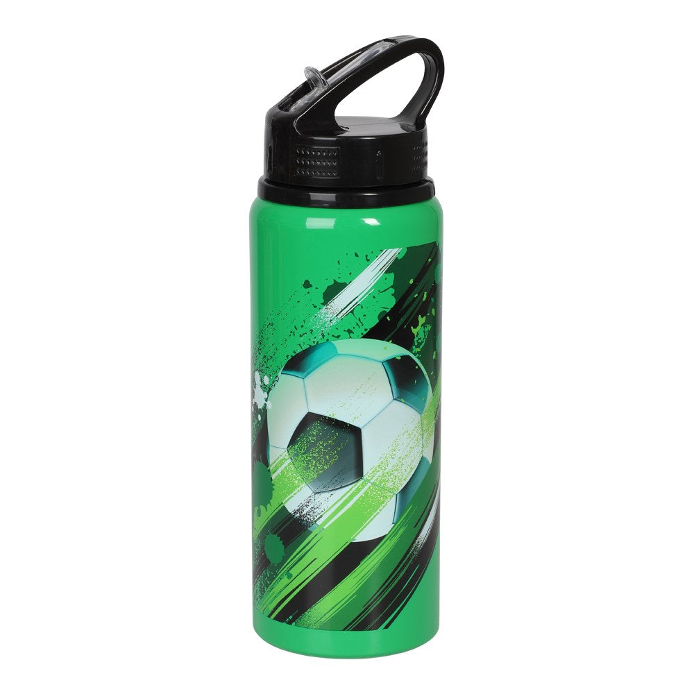 Aluminium Juomapullo Jalkapallo 730 ml