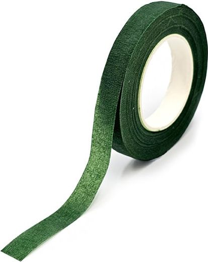 Kukkateippi vihreä 12mmx25m