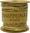 Hamppunaru 2 mm 30 m Ruskea
