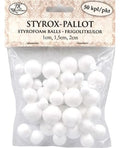 Styrox-pallolajitelma 50 kpl