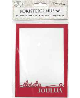 Koristereunus A6 Pun. 5 kpl