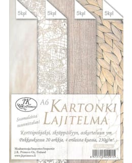 Kartonkilaj.A6 natur