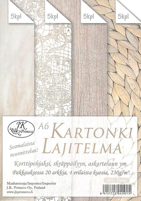 Kartonkilaj.A6 natur