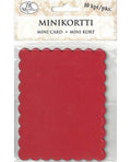 Minikortti Aaltoreuna Punainen
