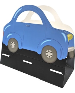 Lahjakassi Auto Sininen