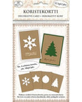 Koristekortti Joulukuviot uusio