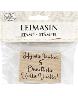 Leimasin iso jouluteksti